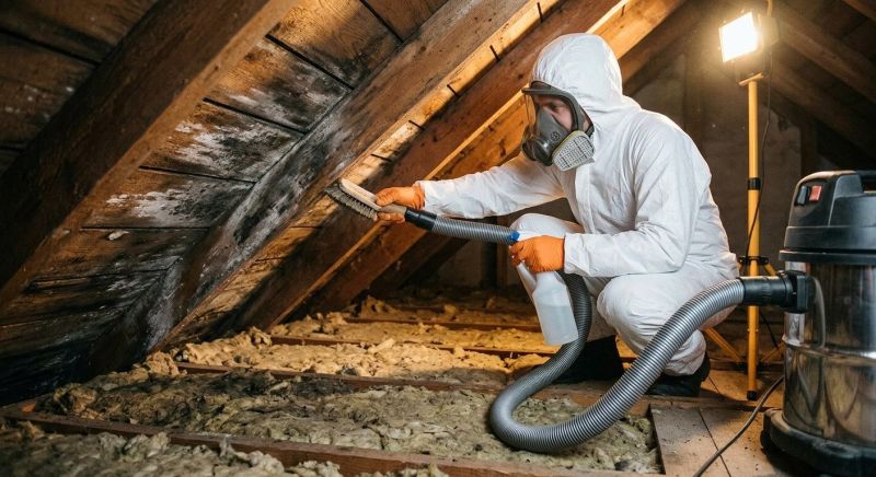Attic Mold Remediation in Broward County, FL