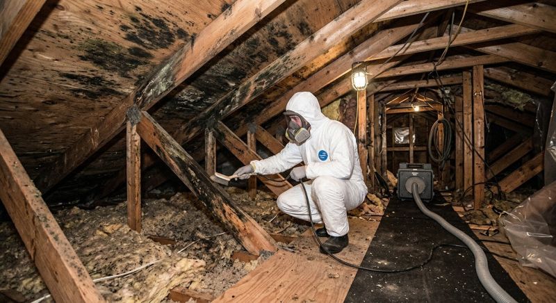 Attic Mold Removal in Frisco, TX