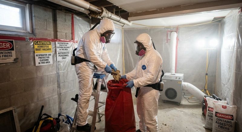Basement Asbestos Removal in Essex County, NJ