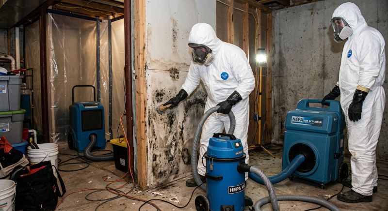 Basement Mold Remediation in Dallas, TX