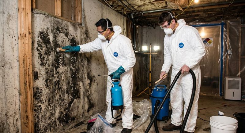 Basement Mold Remediation in Frisco, TX