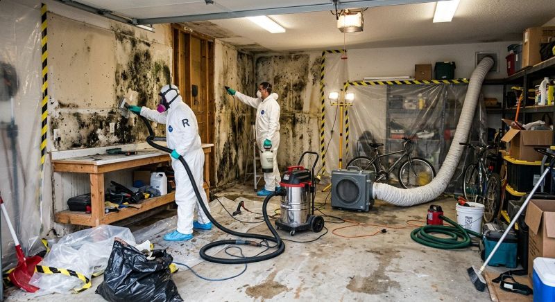 Black Mold Remediation in Dallas, TX
