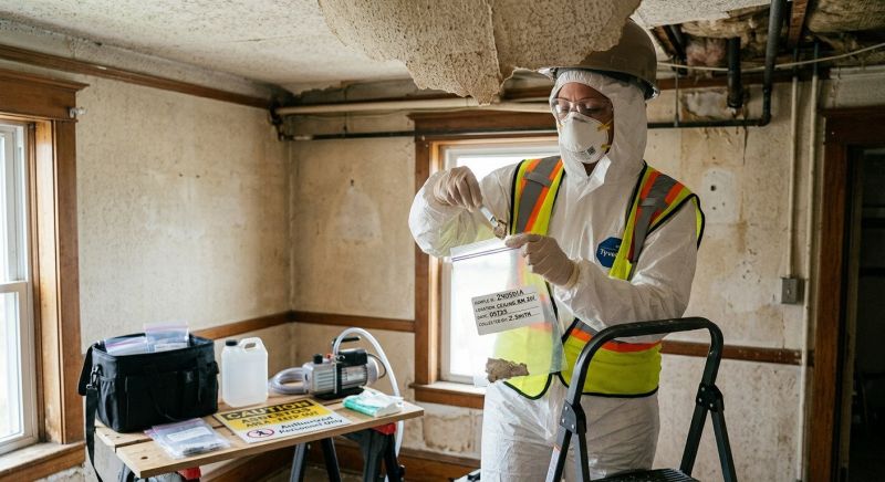 Ceiling Asbestos Testing in Monmouth County, NJ
