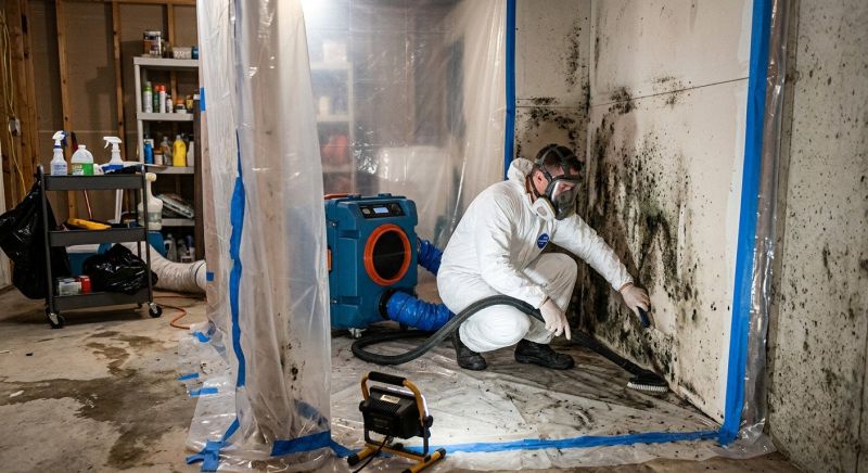 Mold Abatement in Denton, TX